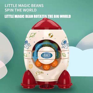 1 Piece of Magic Bean Rocket Shape Toy Assorted Color